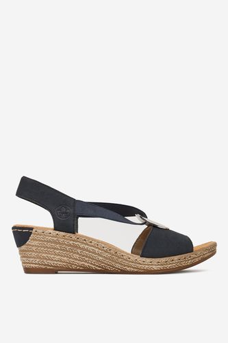 Sandali Rieker CEO-624H6-14 Mornarsko modra