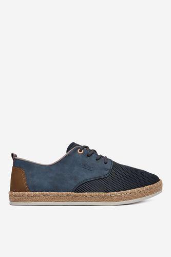 Espadrilky Rieker CEO-B2648-14 Tmavomodrá