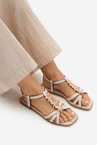Sandali Jenny CEO-JDJ63-27 Krem