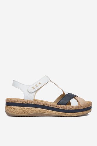 Sandali Rieker CEO-V0919-81 Bela