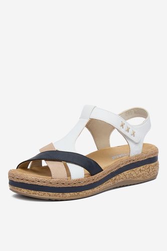 Sandali Rieker CEO-V0919-81 Bela