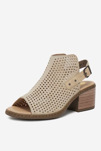 Sandály Rieker CEO-V0590-60 Světle béžová