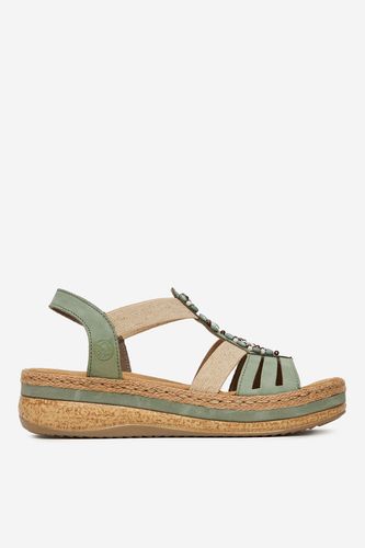 Sandali Rieker CEO-V0920-52 Zelena