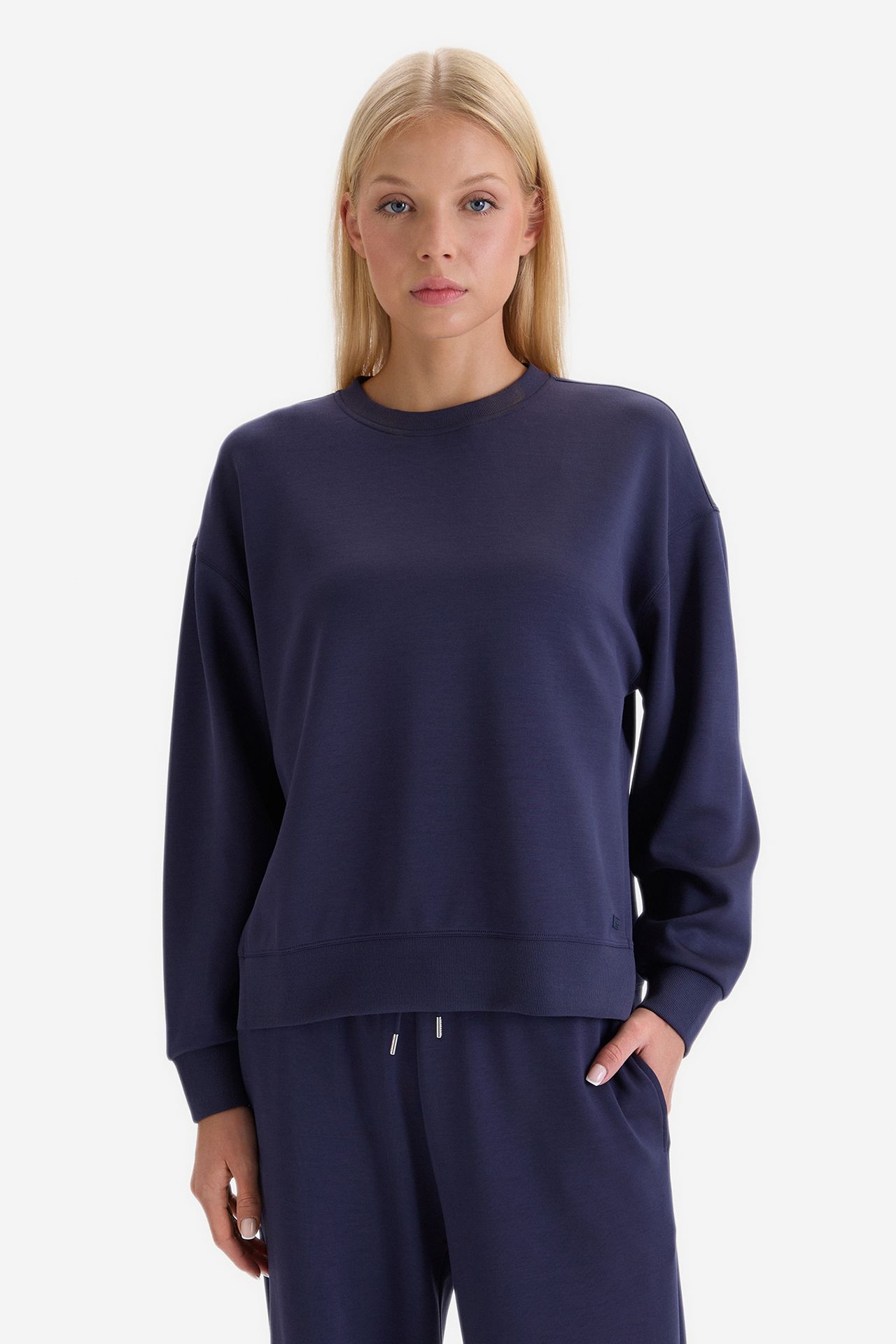 Bluza Beverly Hills Polo Club W126-BHLSS-1040-19X Granatowy