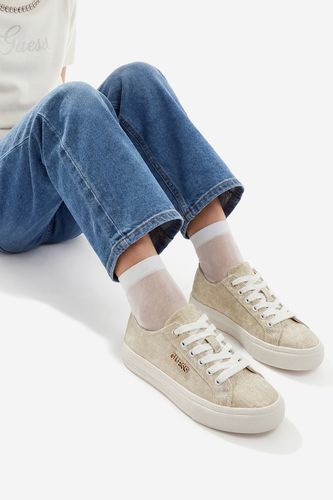 Plátěná obuv GUESS CEO-GG-02-SS2026 Zlatá