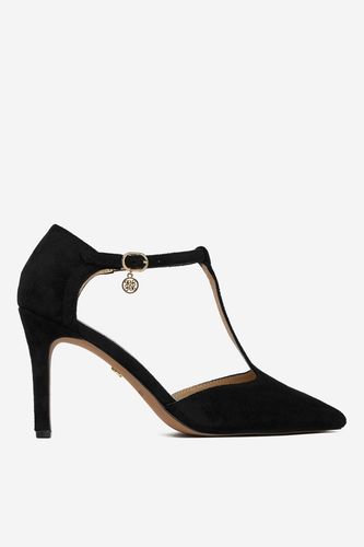 Čevlji s peto NINE WEST CEO-CD25-193-1 Črna