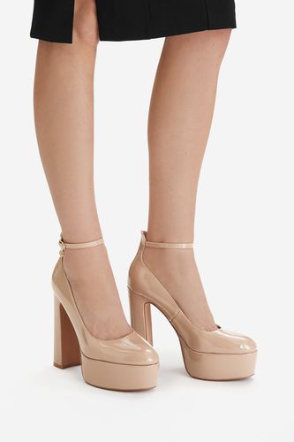 Čevlji s peto NINE WEST CEO-DALILA-02 Buff