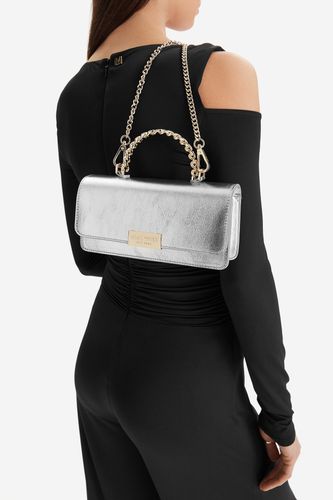 Kabelka NINE WEST CEO-MERCER MOOD-KY317 Stříbrná