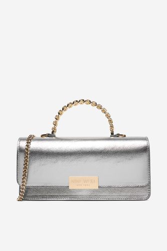 Kabelka NINE WEST CEO-MERCER MOOD-KY317 Stříbrná