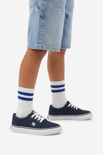 Platnene superge DC Shoes CEOWB-LEA-ZL-DC001-CH Mornarsko modra
