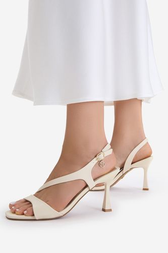 Sandali NINE WEST CEO-SXH1374-20 Krem