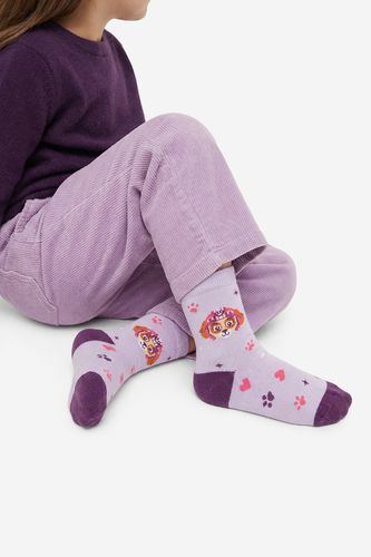Čarape Paw Patrol CEO-ACCCS-SS26-217PAW(3-PACK) Ljubičasta