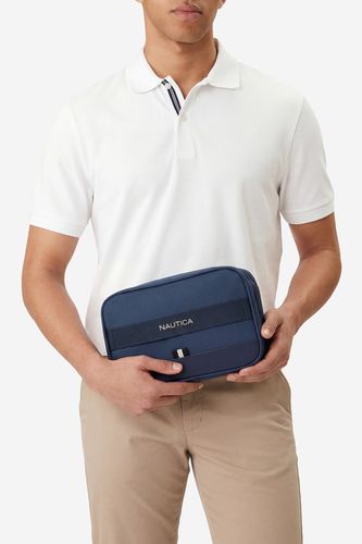 Kozmetična torba NAUTICA WBEO-NTC-M1-001-SS26 Mornarsko modra