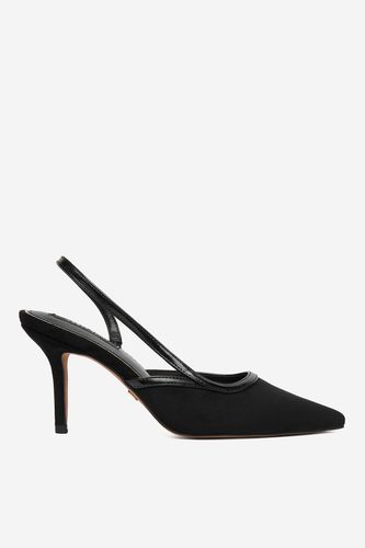 Čevlji s peto NINE WEST EO-SX005 06 Črna
