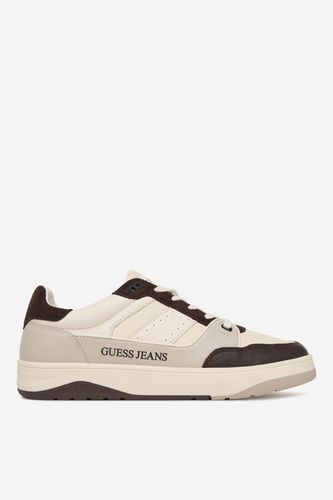Tenisky GUESS JEANS EO-TEKSAS-01 126AM Krémová