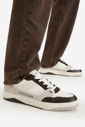 Tenisky GUESS JEANS EO-TEKSAS-01 126AM Krémová