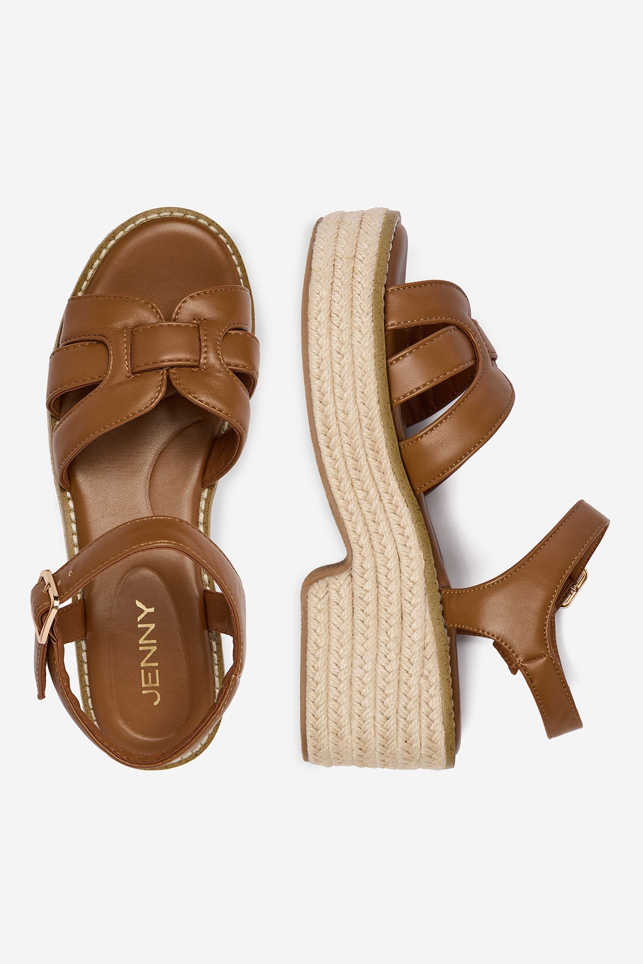 Espadrilky Hnedá