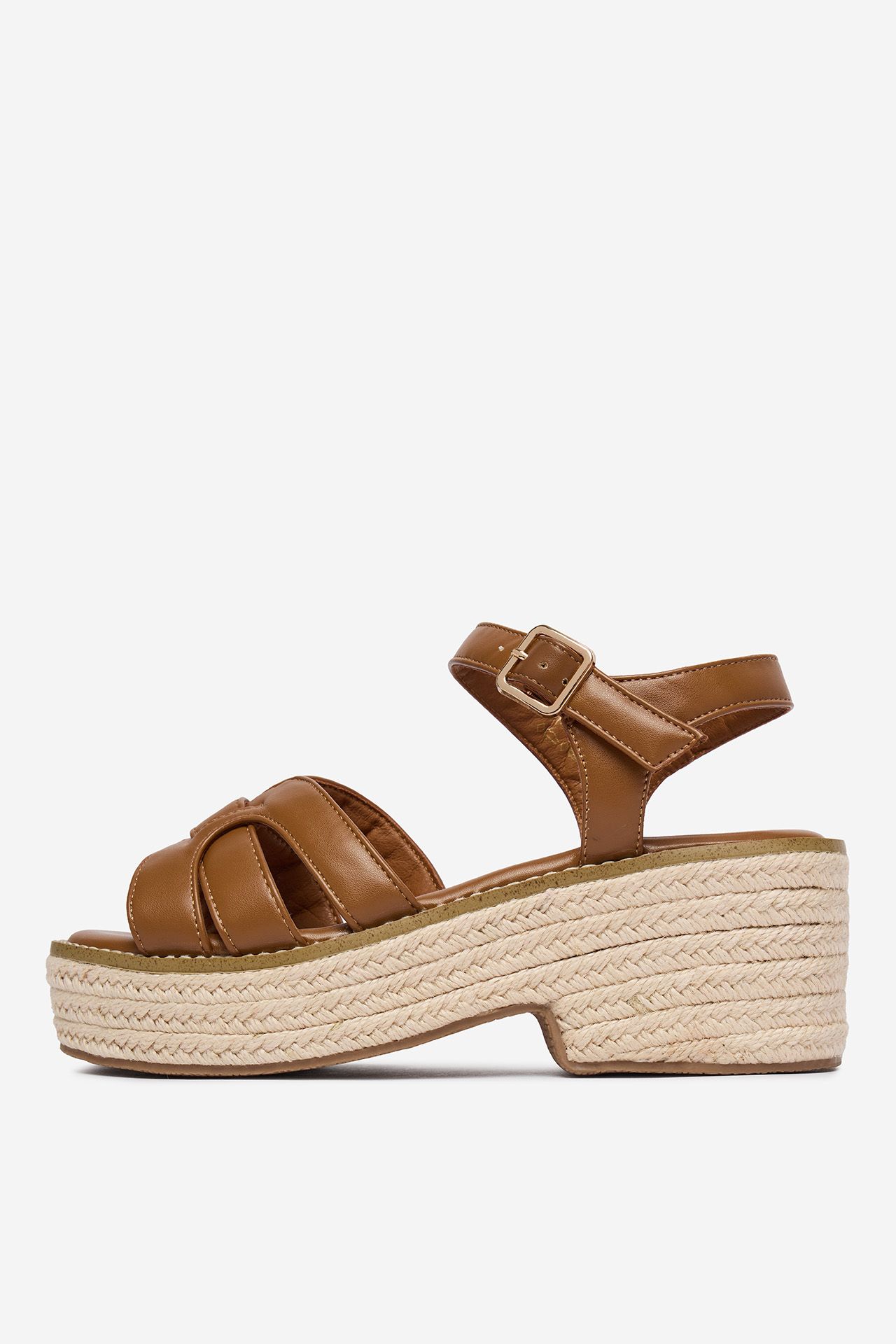 Espadrilky Hnedá