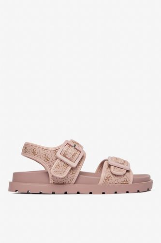 Sandali GUESS CEO-CS6702-02 Živo roza