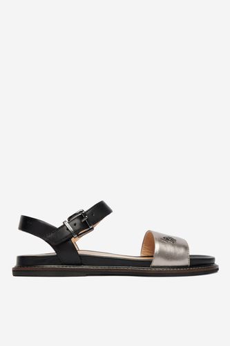 Sandály U.S. POLO ASSN. EO-ADELI001W/6L1 Stříbrná