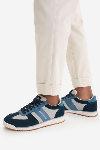 Tenisky GUESS JEANS EO-DELAND-01 WE Tmavomodrá