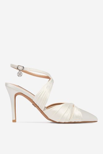 Čevlji s peto NINE WEST CEO-259-73 02 Krem