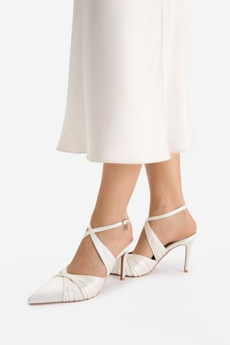 Čevlji s peto NINE WEST CEO-259-73 02 Krem