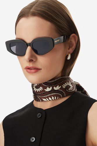 Ženska sončna očala NINE WEST CEO-NW6628S Črna