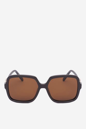 Ženska sončna očala NINE WEST CEO-NW6658S Čokoladno rjava