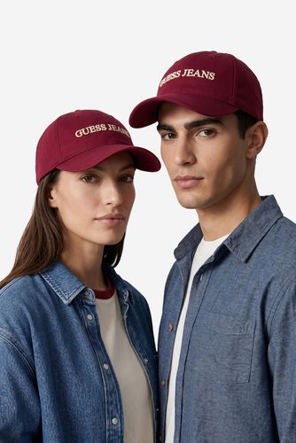 Kapa s šiltom GUESS JEANS CWBEO-GJ-U3-007-SS26 Bordo rdeča