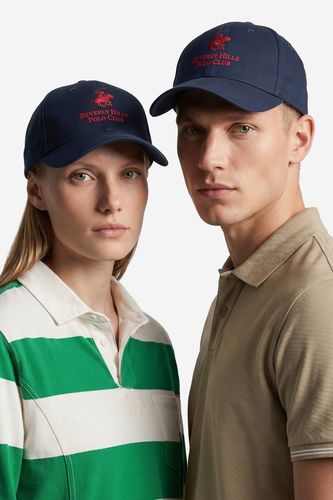 Kačket Beverly Hills Polo Club CWBEO-BHPC-U3-002-SS26 Kobalt plava