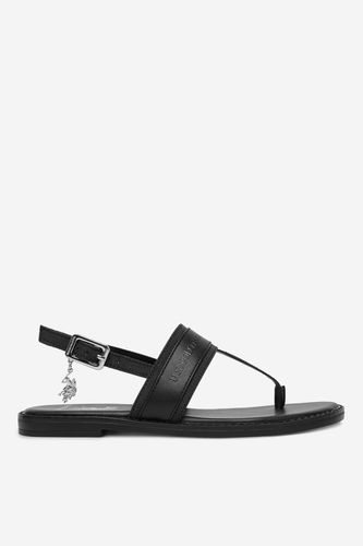 Sandali U.S. POLO ASSN. EO-CASSIE001W/6TY1 Črna