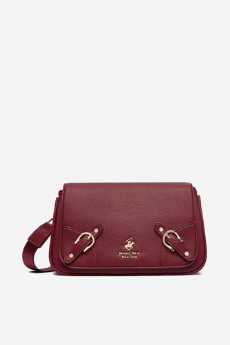 Torbica Beverly Hills Polo Club CEO-BHPC-L-004-10 Bordo rdeča