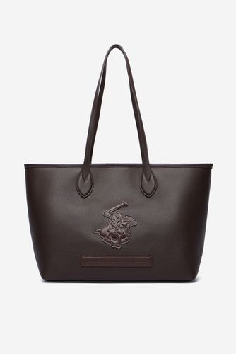 Torbica Beverly Hills Polo Club CWBEO-BHPC-L-006-10 Čokoladno rjava