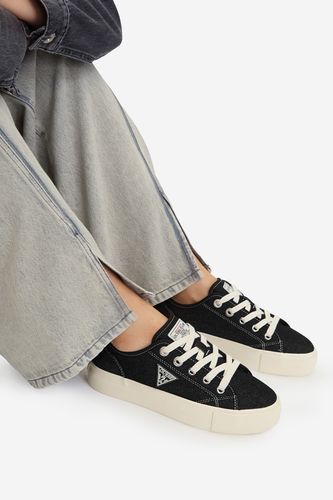 Platnene superge GUESS JEANS CWBEO-GJ202505162 Mornarsko modra