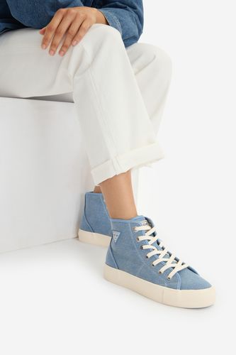 Platnene superge GUESS JEANS CWBEO-GJ202505163 Modra