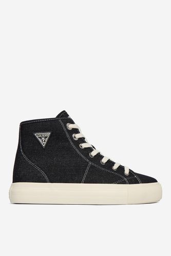 Platnene superge GUESS JEANS CWBEO-GJ202505163 Črna