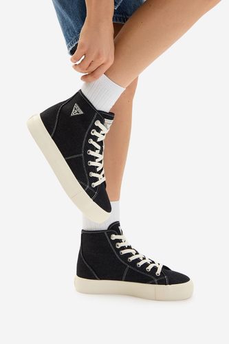 Platnene superge GUESS JEANS CWBEO-GJ202505163 Črna