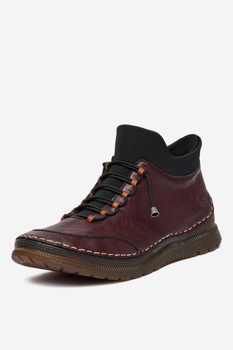 Semiš Rieker CEO-53650-30 Bordo rdeča