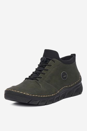Semiš Rieker CEO-55071-54 Temno zelena