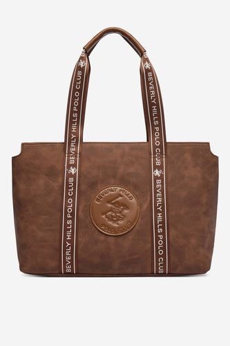Torbica Beverly Hills Polo Club CWBEO-BHPC-L-007-10 Rjava