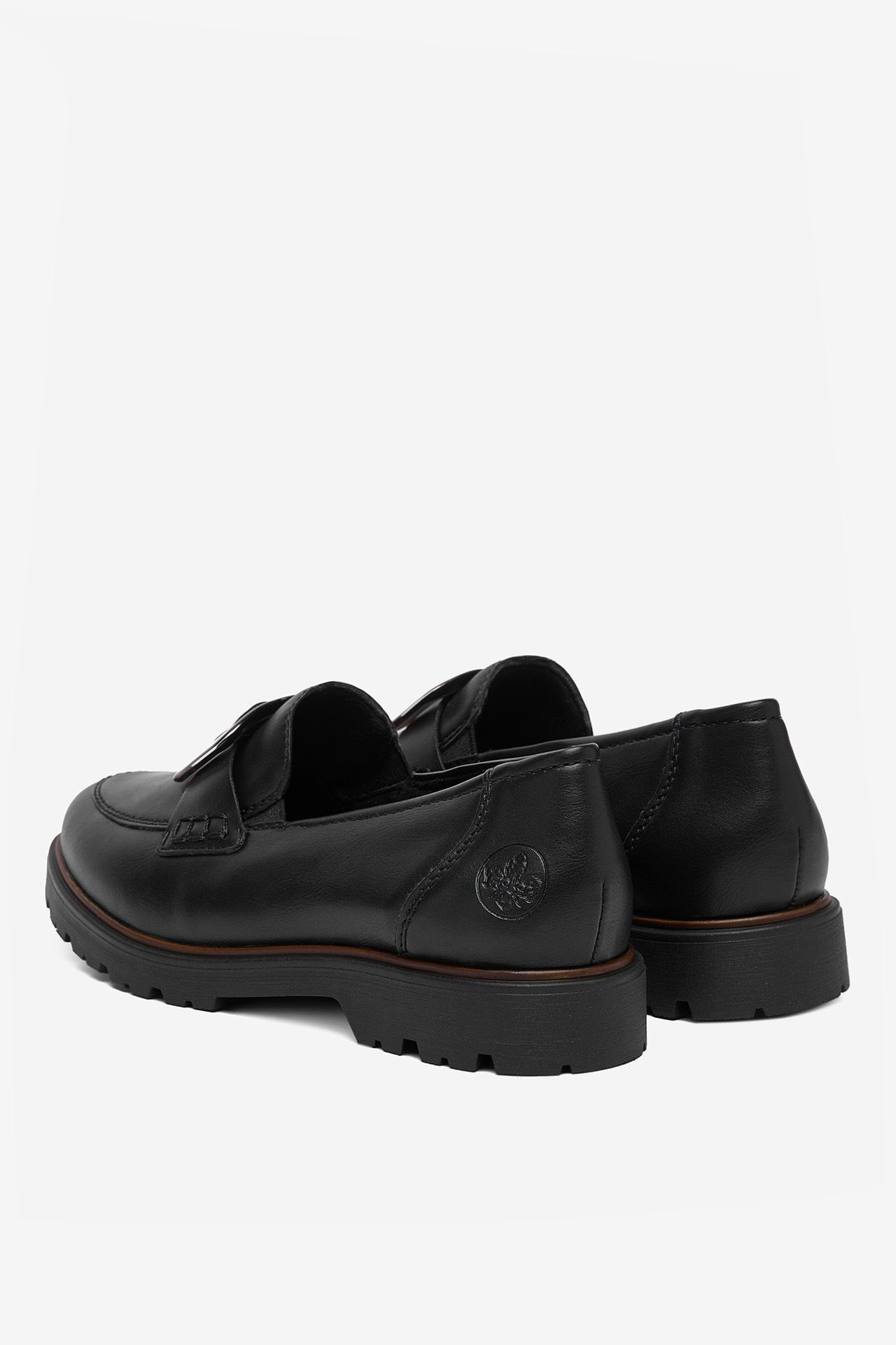 Loafersy Černá