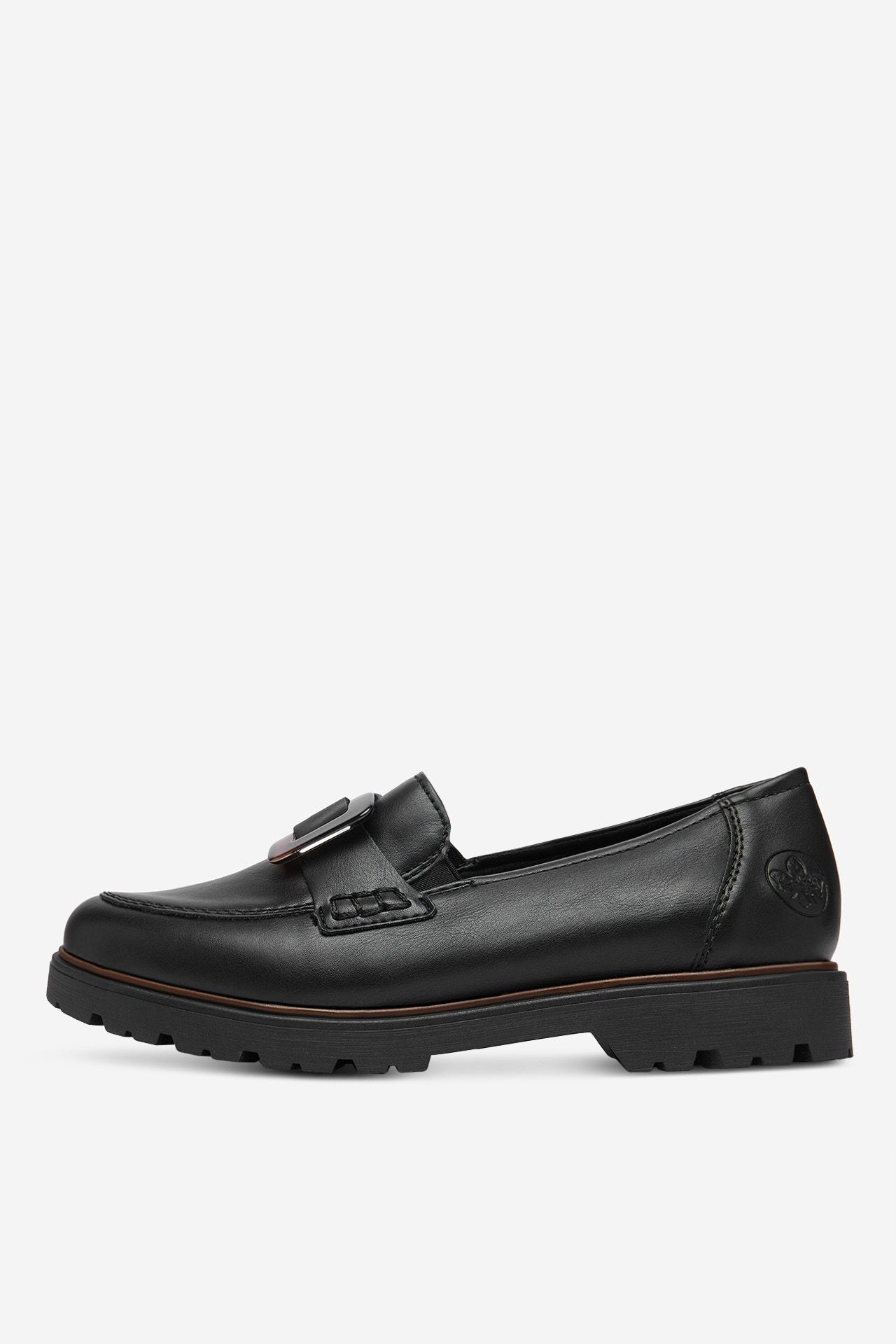 Loafersy Černá