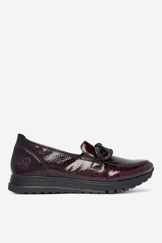 Nizki čevlji Rieker CEO-49051-35 Bordo rdeča