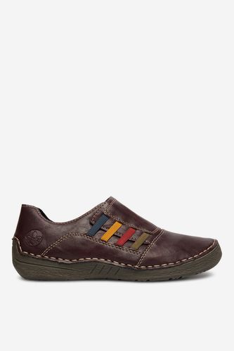 Nizki čevlji Rieker CEO-52560-30 Bordo rdeča