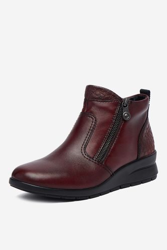Gležnjarji Rieker CEO-L4861-35 Bordo rdeča