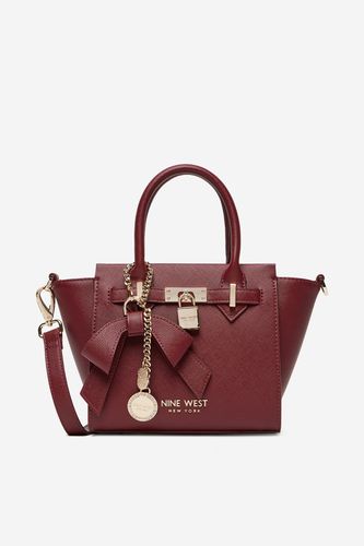 Torbica NINE WEST CEO-CHELSEA-CHARM-I-LX10187 Bordo rdeča