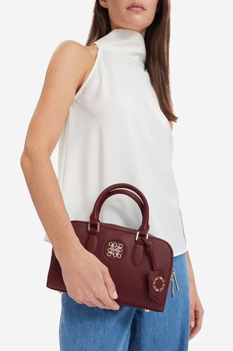 Torbica NINE WEST CEO- SATIN BLOOM-LDA9374 Bordo rdeča