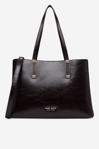 Torbica NINE WEST CEO-BROOME EDITION-LDA9533 Čokoladno rjava