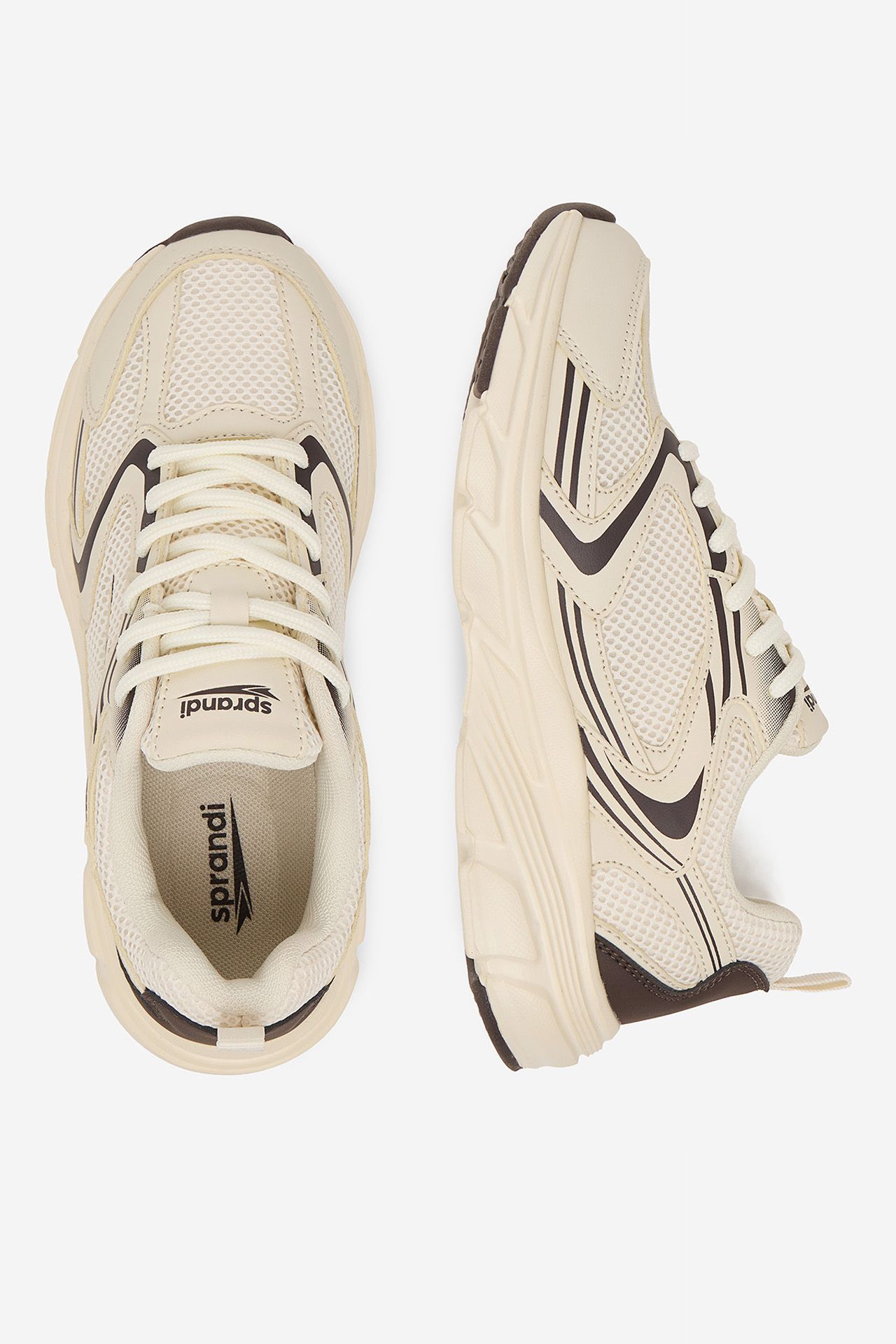 Sneakersy Světle béžová